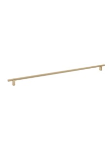 Ponti F3-Griff für gerillte Möbel, mattes Gold, 750mm