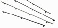 Ponti N4- uchwyt do mebli ryflowany czarny mat 750mm