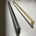Mia N4- długi uchwyt do mebli czarny mat 160mm