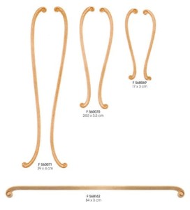 F-Flexum 560070P- flexible Holzleiste rechts