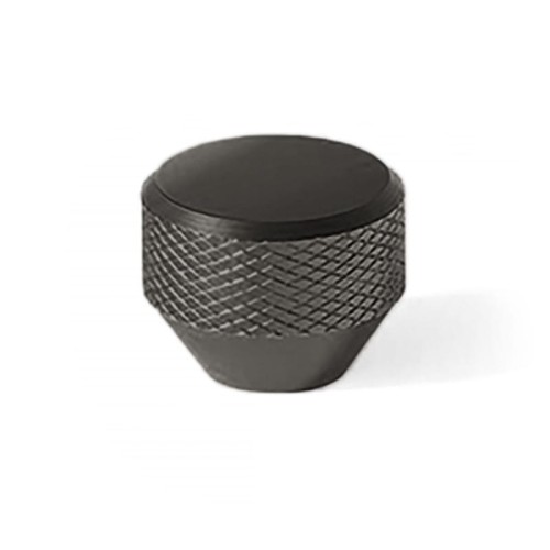 Smesh N4- gałka meblowa czarna matowa ryflowana 36mm.jpg
