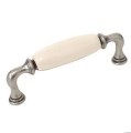 Decorani 19 - uchwyt ceramiczny z kremową porcelaną na 128 mm