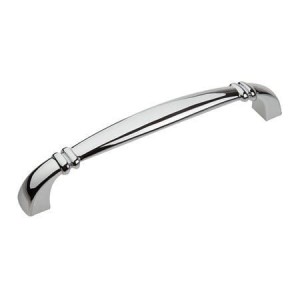 Ardea 36- Möbelgriff Chrom glänzend 128mm