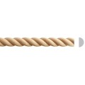 LISTWA DREWNIANA PÓŁWALEK ∅ 11x4x1200 mm