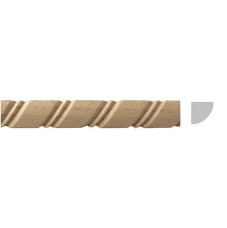 LISTWA DREWNIANA ĆWIERĆWAŁEK 12x12x1200 mm