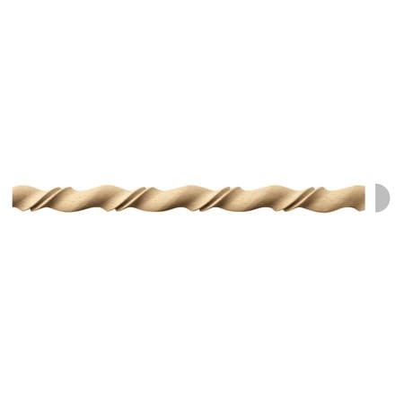 LISTWA DREWNIANA PÓŁWAŁEK ∅ 11x5x1200 mm