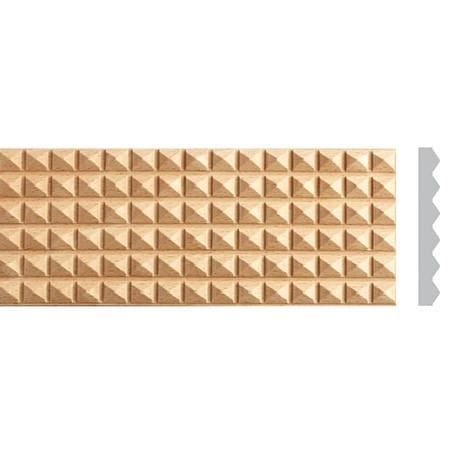 LISTWA DREWNIANA RZEŹBIONA, SZTUKATERIA 60x8x1200 mm