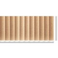 LISTWA DREWNIANA RYFLOWANA, SZTUKATERIA 50x7x1200 mm