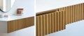 EM00148- LISTWA DREWNIANA RYFLOWANA, SZTUKATERIA 50x7x1200 mm