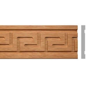 EM- Holzzierleiste, Stuckatur 100x10x1200 mm
