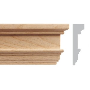 Leiste, Holzgesims Kaminverkleidung EM00418