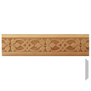 EM- Holz Zierleiste mit Muster