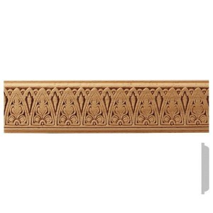 EM- Dekorative Holzleiste mit Muster