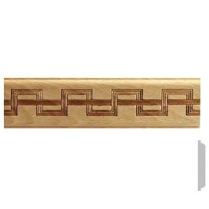 EM- Holz Zierleiste mit Muster