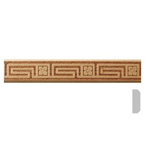 EM- Holz Zierleiste mit Muster