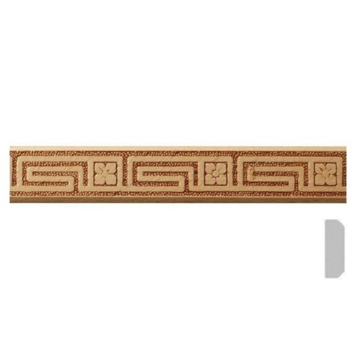 EM00565- LISTWA DREWNIANA OZDOBNA Z WZOREM