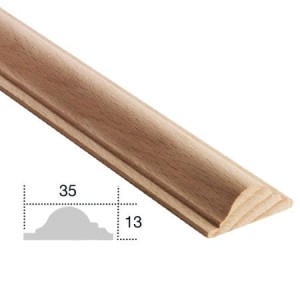 EM-LISTWA Holz Zierleiste