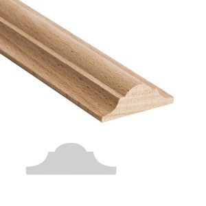 EM- Dekorative Holzleiste, Viertelstab