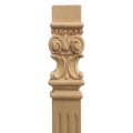 F560165- PILASTER , LISTWA , ORNAMENT Z PYŁU DRZEWNEGO 655x45x18mm