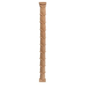 F560408-PILASTER , Leiste , Ornament aus Holzstaub