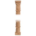 F560408-PILASTER , LISTWA , ORNAMENT Z PYŁU DRZEWNEGO 600x45x16mm