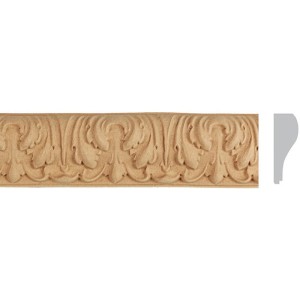 F573581- Flexible Leiste, Ornament aus Holzstaub