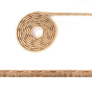 ELASTISCHE LEISTE AUS HOLZSTAUB IM ROLLE - F574002