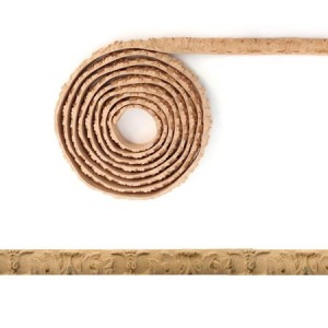 ELASTISCHE LEISTE AUS HOLZSTAUB IM ROLLE - F574050