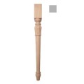 NOGA DREWNIANA DO MEBLI EMPIRE 73x73x H740 mm
