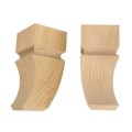 NOGA DREWNIANA DO MEBLI 54x54x H118 mm