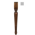 F990033- NOGA DREWNIANA DO MEBLI FLUTED 73x73x H740 mm
