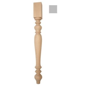 Holzbein für Möbel COUNTRY 73x73x H740 mm