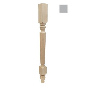 Holzbein für Tisch Konsole H-750 mm