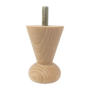 Holzfuß für Möbel 54 x H 80 mm