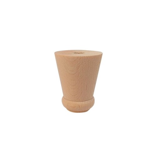 NOGA , NÓŻKA DREWNIANA MEBLOWA MINI ∅ 40 x H 50 mm