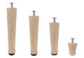 WY00829- NOGA , NÓŻKA DREWNIANA MEBLOWA MINI ∅ 40 x H 50 mm