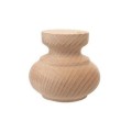 NOGA DREWNIANA DO MEBLI ∅ 64 x H 58 mm