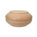 NOGA DREWNIANA DO MEBLI, KULA ∅ 110 x h 52 mm