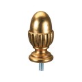 WY00845- ORNAMENT NOGA DREWNIANA DO MEBLI ŻOŁĄDŹ ∅ 54 x H 105 mm