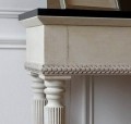LISTWA DREWNIANA DEKORACYJNA 28x8x1200 mm- wizualizacja