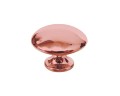 Fausto 23- miedź połysk gałka meblowa 30mm