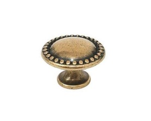 Dono 07- Möbelknopf Altgold 25mm