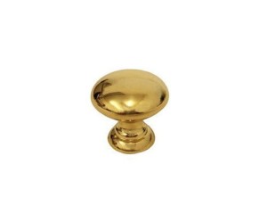 Giga 11- Möbelknopf Gold glänzend 20mm