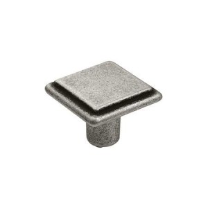Doris- Möbelknopf Alt-Silber 26mm