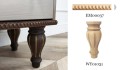 LISTWA DREWNIANA DEKORACYJNA 18x6x1200 mm- wizualizacja