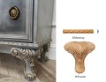 LISTWA DREWNIANA RZEŹBIONA 18x8x1200 mm- wizualizacja