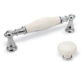 Marco 32- gałka meblowa z BIAŁĄ porcelaną NA 30mm- kolekcja