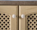 Marco 19- gałka meblowa z białą porcelaną na 30mm- wizualizacja