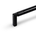 TRAMA V1 - Czarny uchwyt do mebli radełkowany na 480 mm
