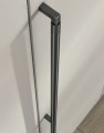 TRAMA V1 - Czarny uchwyt meblowy radełkowany na 1200 mm- wizualizacja